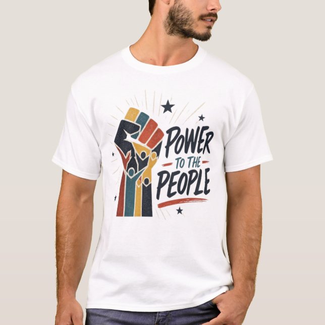 Poder para el Pueblo – Camiseta de Unidad (Anverso)
