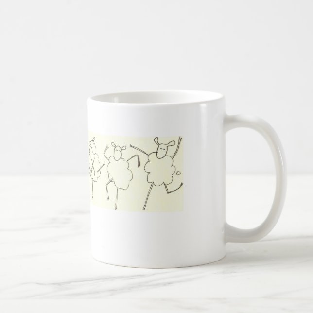 Poder-Puede la taza de café de las ovejas (Derecha)