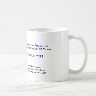 PODERES "azules" taza o Stein de la entrega
