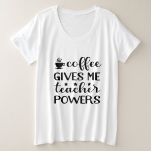 Poderes divertidos de café para maestros