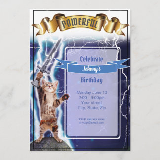 Poderosa invitación al gato