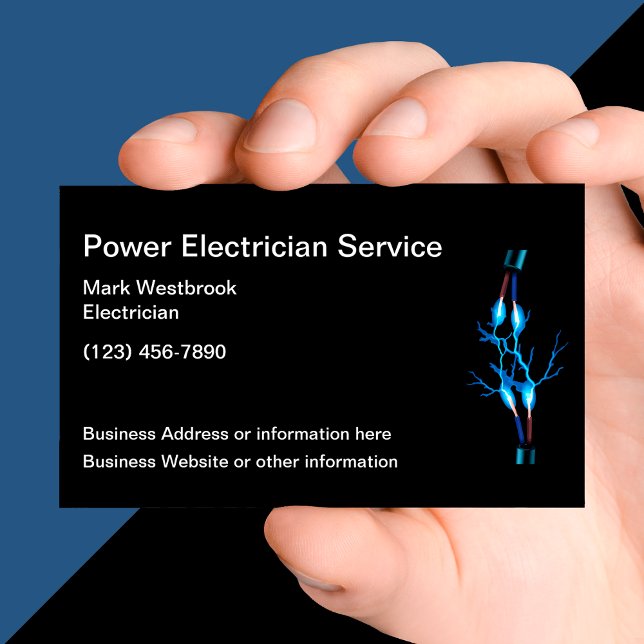 Poderosas tarjetas de empresa de electricidad (Subido por el creador)