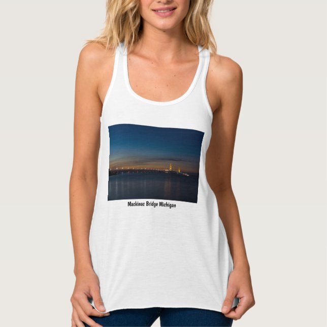 Poderoso Mac De Noche Pano Tank Top (Anverso)