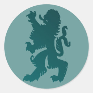 Poderoso Pegatina de leones
