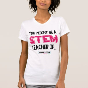 Podrías ser una camiseta de un profesor de cienci