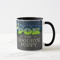 Poe adiós las tazas de la luna del perrito