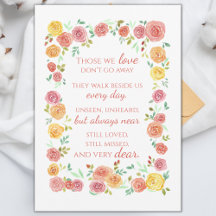 Poema conmemorativo de simpatía con Rosas que se p