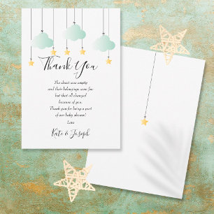 Poema de agradecimiento para baby shower Twinkle T