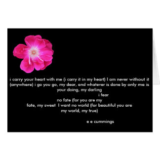 Poema de amor de e y que se mezcla con rosa rosa r