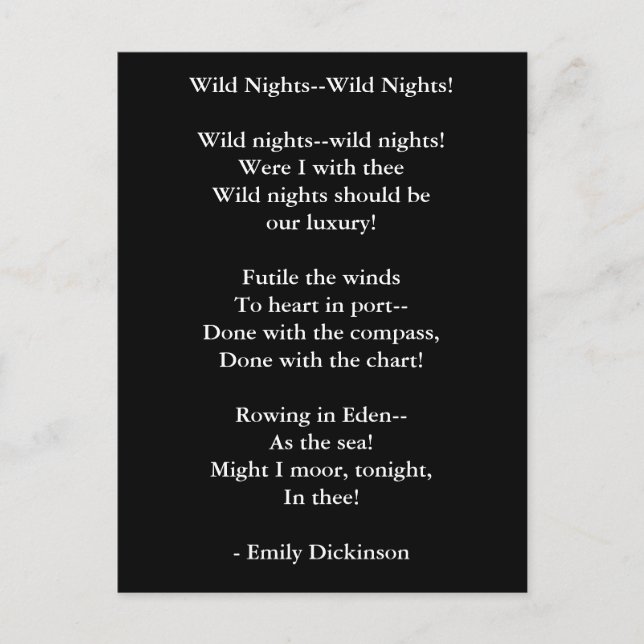 Poema de arte y amor de postales 10 (Anverso)