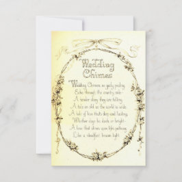 Poema De Boda Vintage, Boda Salva La Fecha