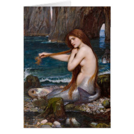 Poema de John William Waterhouse A mermaid Tennyso