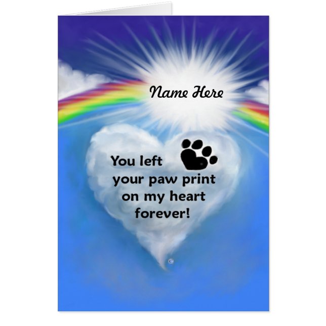 Poema de la impresión de la pata (Frente)