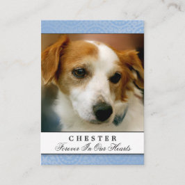 Poema de la tarjeta conmemorativa del mascota con