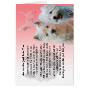 Poema de la tía - Westie