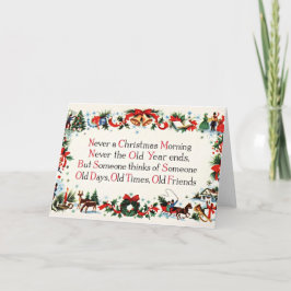 Poema de Navidad Vintage