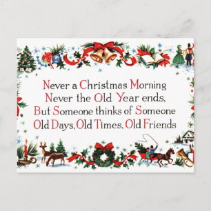 Poema de Navidad Vintage