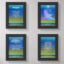 Poema de oración de James Montgomery Wall Art Sets