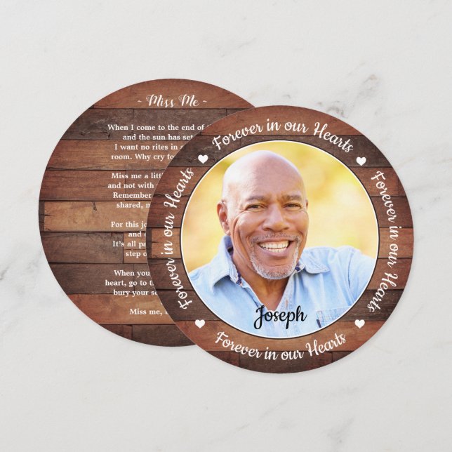 Poema de solidaridad con la tarjeta de oración del (Anverso / Reverso)