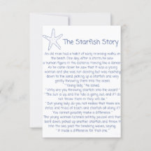 Poema de Starfish, la historia de Starfish, regalo