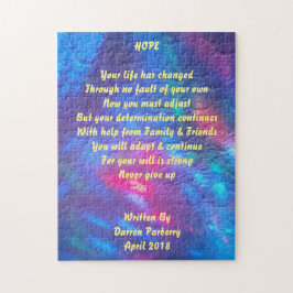 Poema "Esperanza" - Rompecabezas