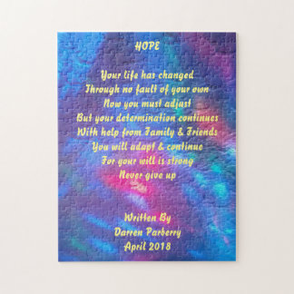 Poema "Esperanza" - Rompecabezas