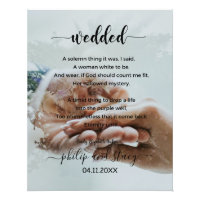 Poema presencial de foto elegante