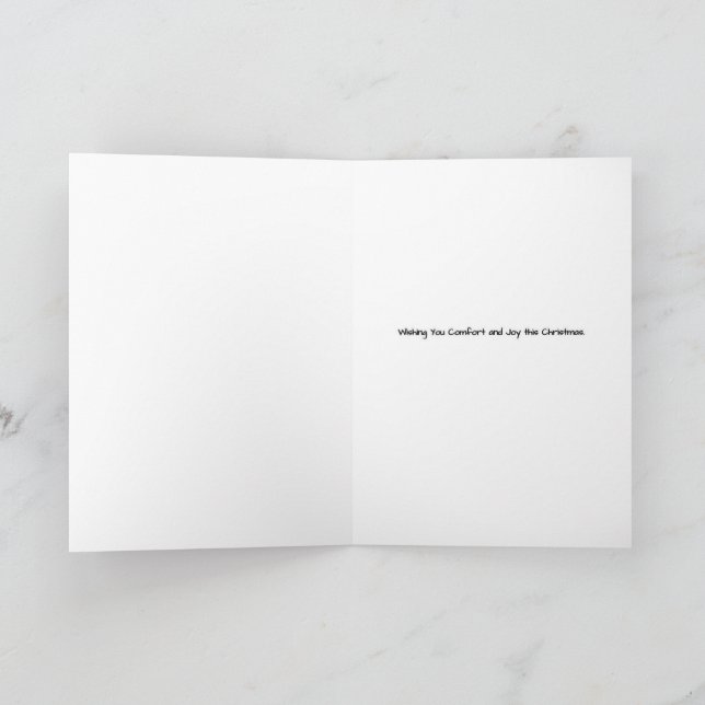 Poema Tarjeta de felicitación - Navidades (Interior)