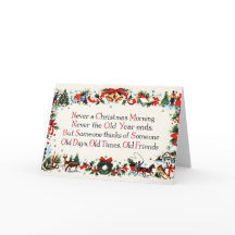 Poema vintage de Navidad