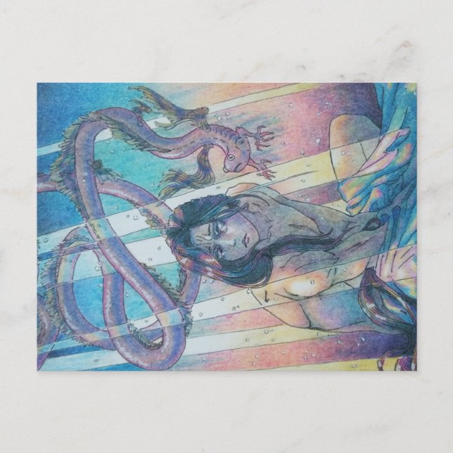 Poesante Art Series 1 de 11 tamaño postal (Anverso)