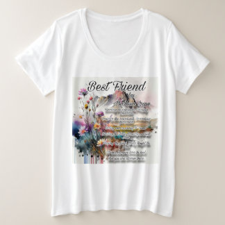 Poesía acuarela, arte de las mujeres más camiseta
