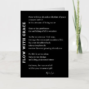 poesía de fe Fluye con gracia 