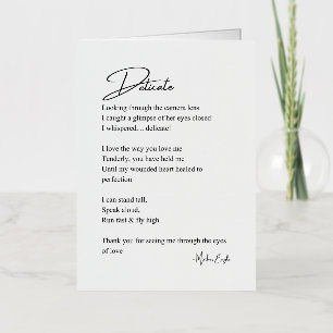 Poesía de Poema de Amor Delicado