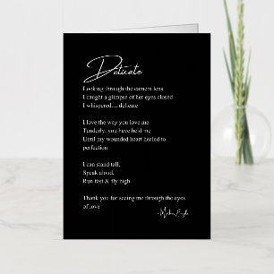Poesía de Poema de Amor Delicado