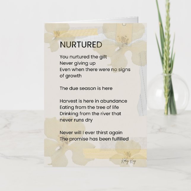 Poesía de poesía animadora (Anverso)