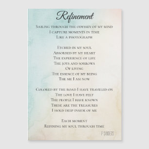 Poesía de refinamiento
