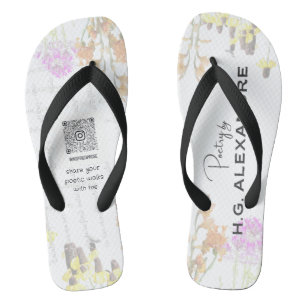 “Poesía Pintada Suavemente” – Chanclas