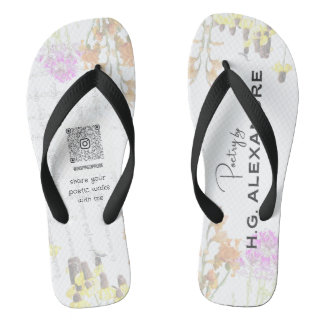 “Poesía Pintada Suavemente” – Chanclas