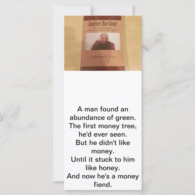 Poeta Caldwell Lee Limerick Card (Anverso)