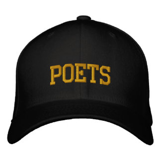 "Poetas" bordado gorro de béisbol