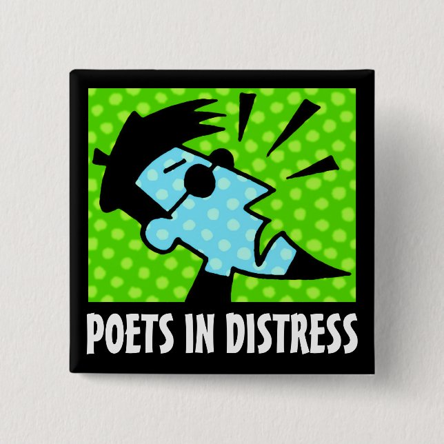 POETAS EN DISTRITO BOTÓN DE GUAY DADDY (Anverso)