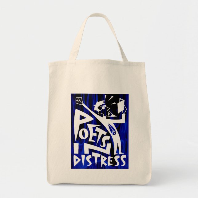 POETAS EN LA BOLSA DE TOTE DE DISTRITO (Frente)