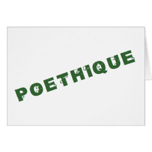 poéthique verde