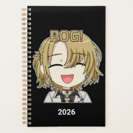 ¡Pog! Chibi Planificador 2026 - Fanart de Luca Kan