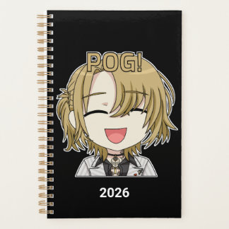 ¡Pog! Chibi Planificador 2026 - Fanart de Luca Kan