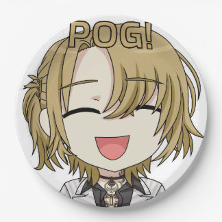 ¡Pog! Platos de Papel Chibi - Luca Kaneshiro Fanar