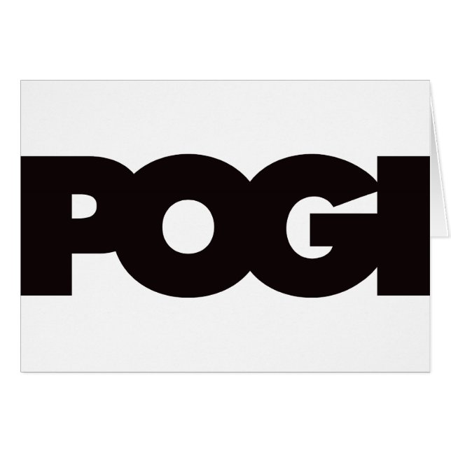 Pogi - negro (Anverso (Horizontal))