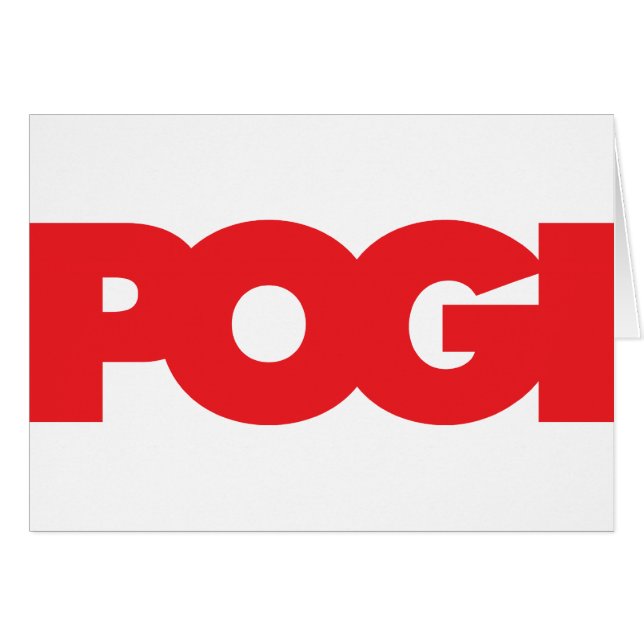 Pogi - rojo (Anverso (Horizontal))