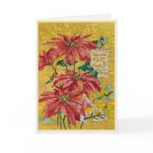 Poinsettia Dorada | Navidad del 25 de Diciembre Ar