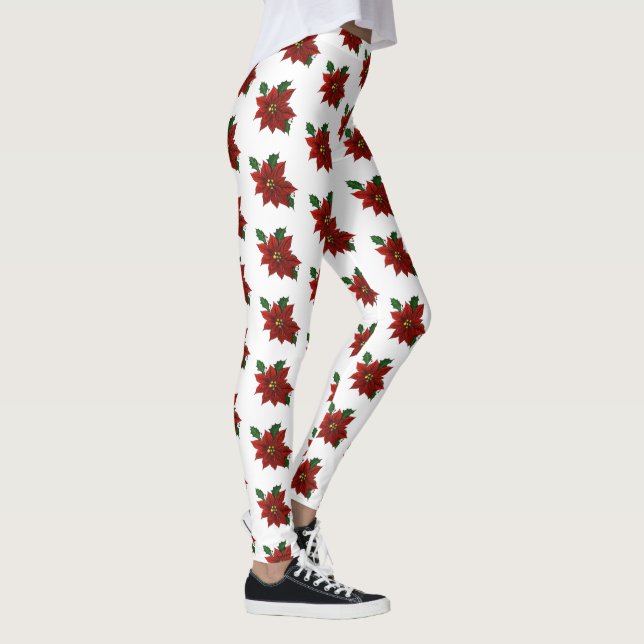 Poinsettia Leggings (Derecha)